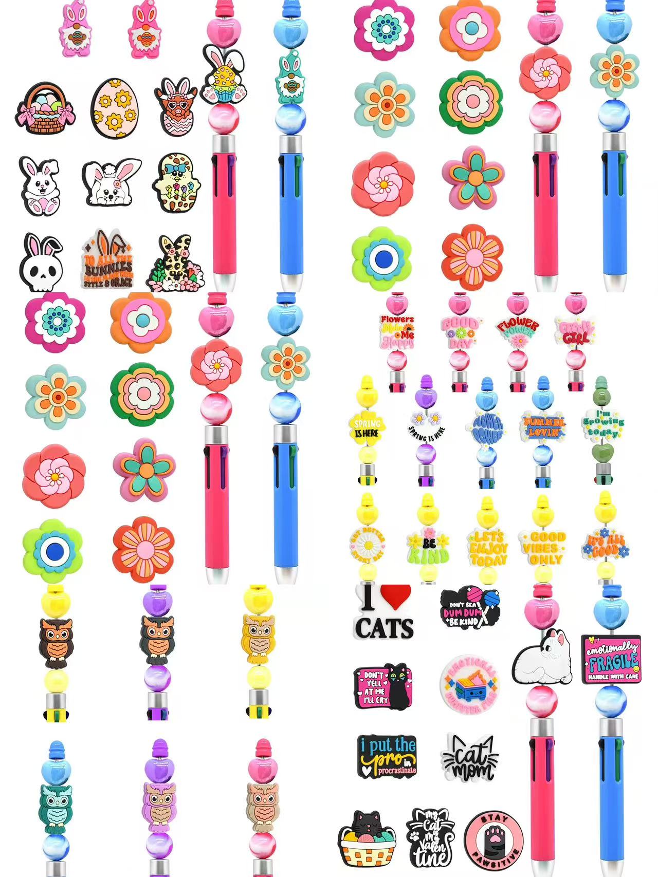 【For Pen】Live Product-Silicone Beads Bag