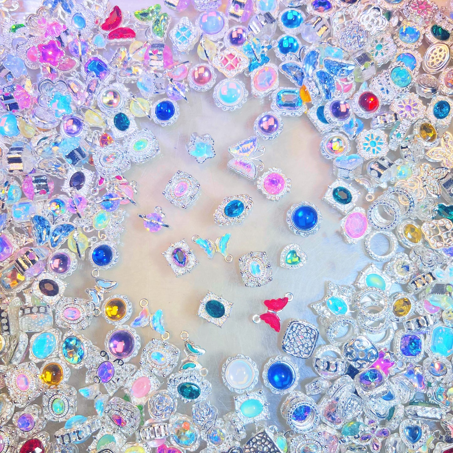 【Remix】Live Product- Silver Charm(Alloy&Zircon)