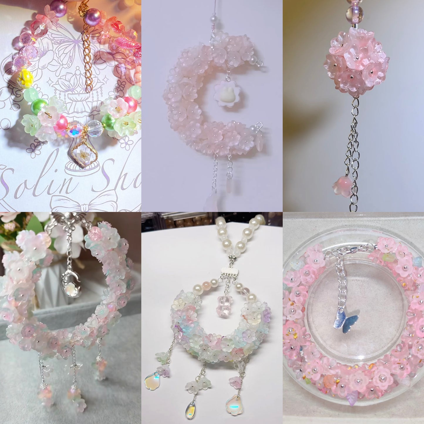 【Remix】【Key Chain/Jewelry】Live Product- Petal Mix