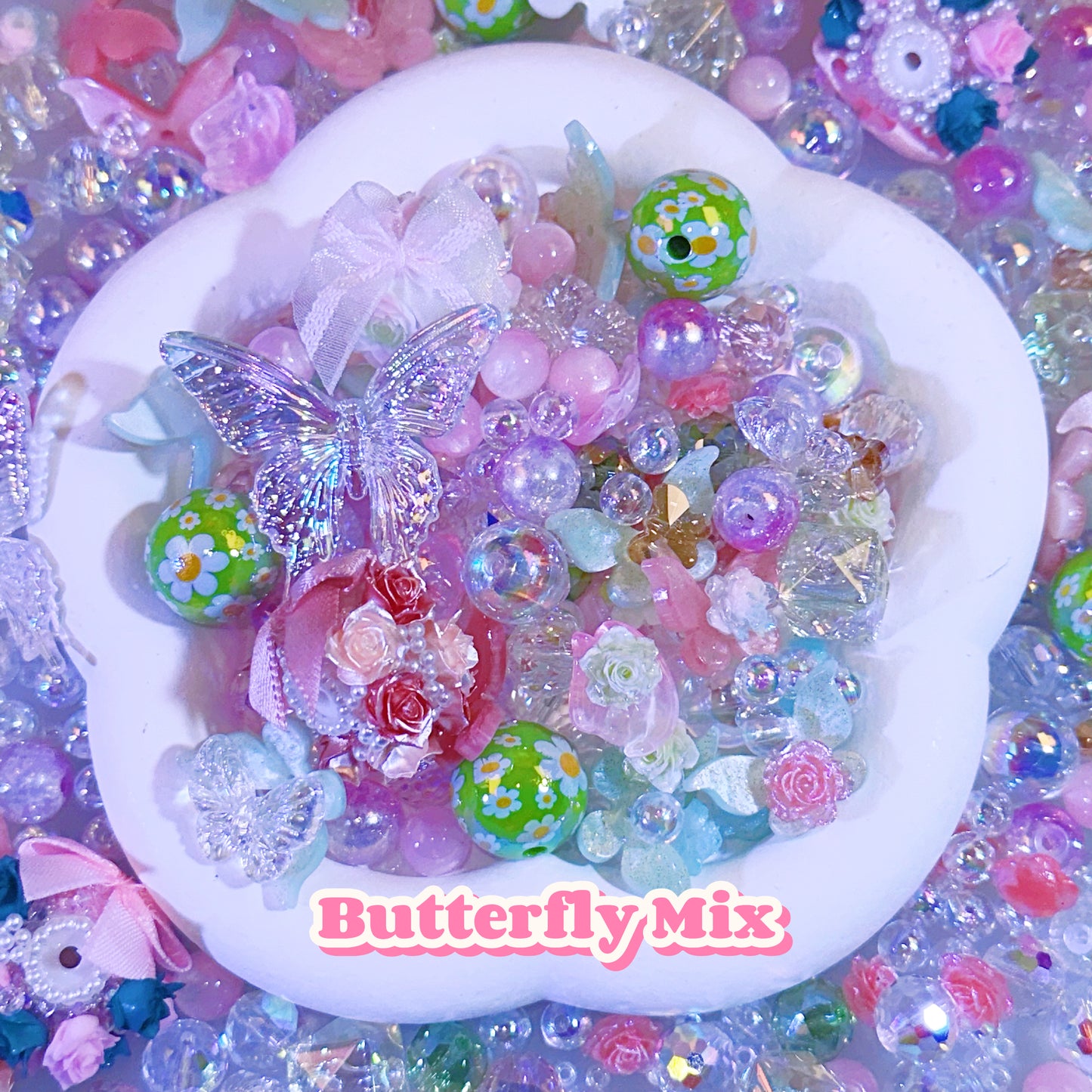 【Key Chain/Jewelry】Live Product-Butterfly Mix