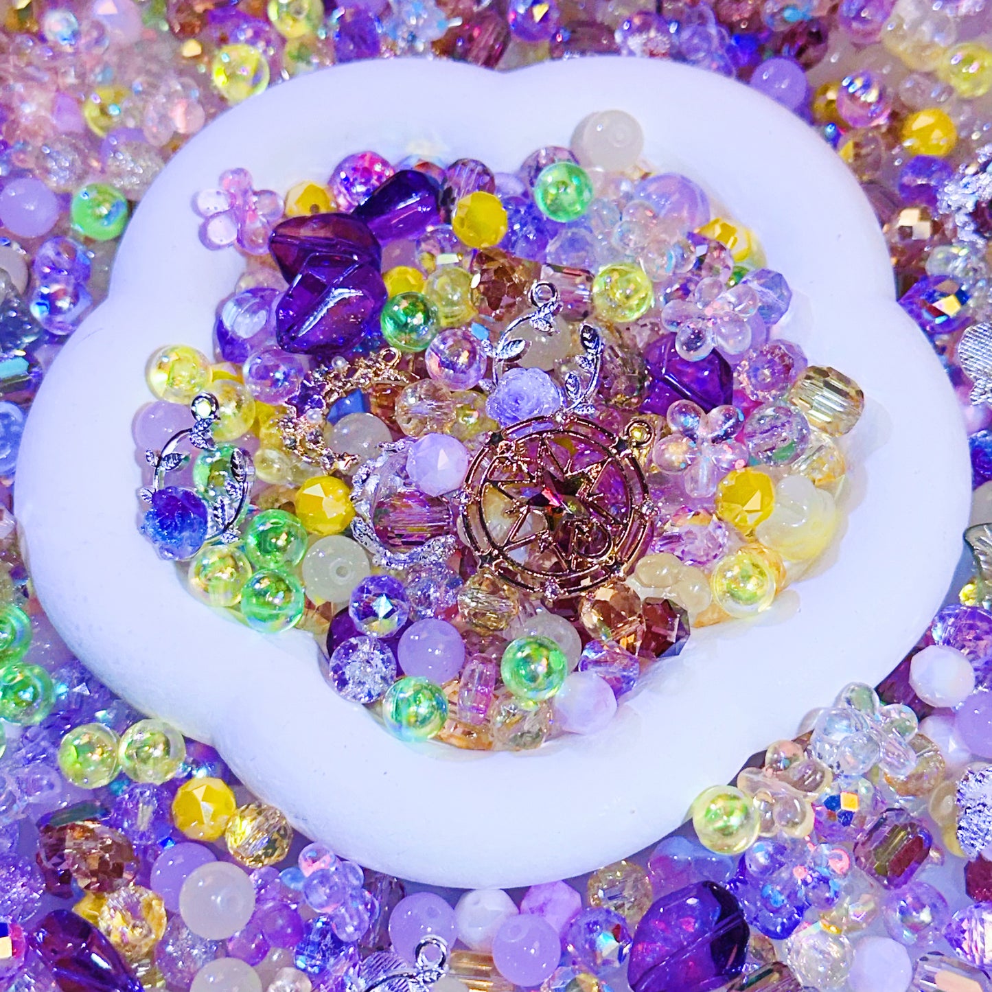 【Key Chain/Jewelry】Live Product-Golden Ladder Mix