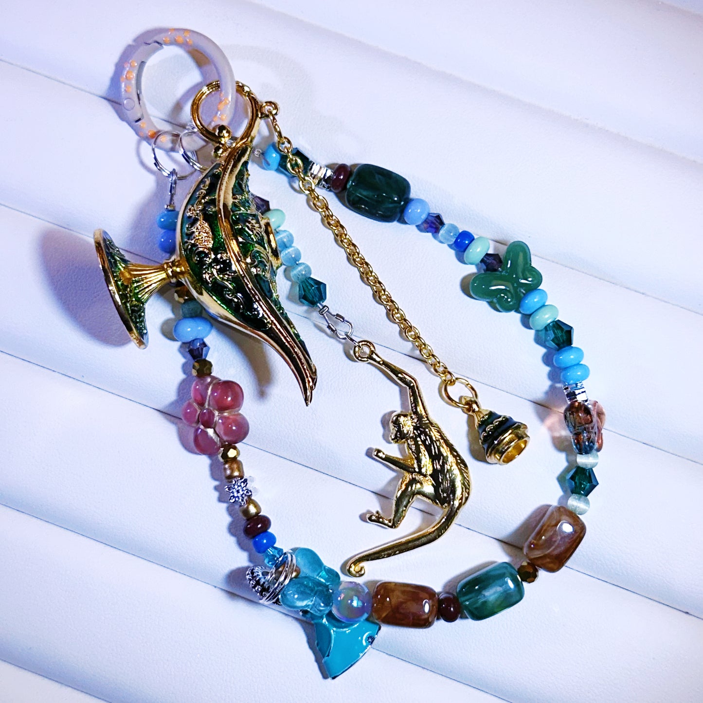 【Key Chain/Jewelry】Live Product-Golden Lamp Mix