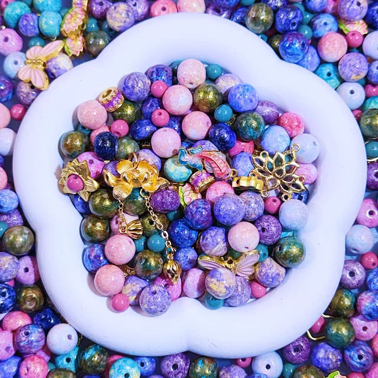 【Key Chain/Jewelry】Live Product-Monet's Palette Mix
