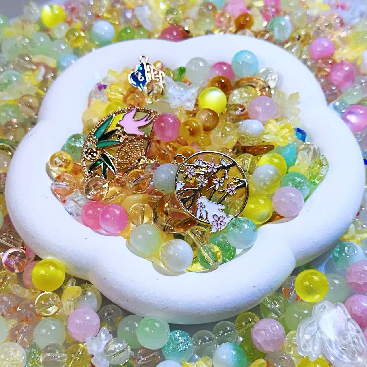 【Key Chain/Jewelry】 Live Product-Meadow Nectar Mix