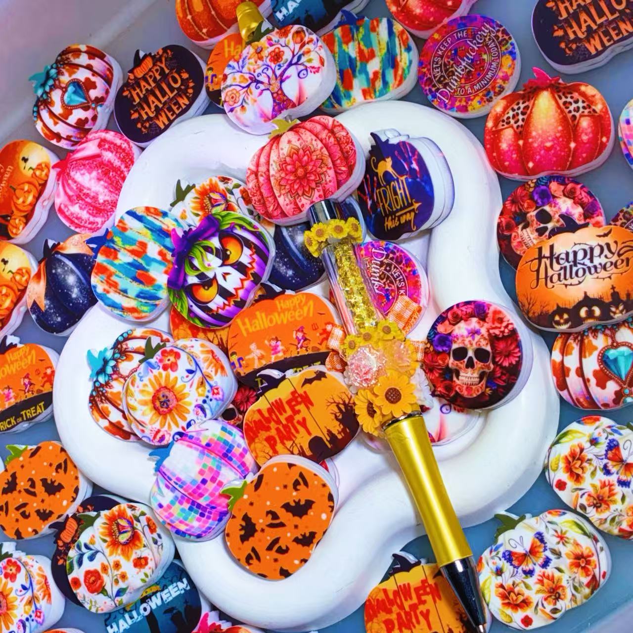 【For Pen】Live Product-Crazy Pumpkin Silicone Mix
