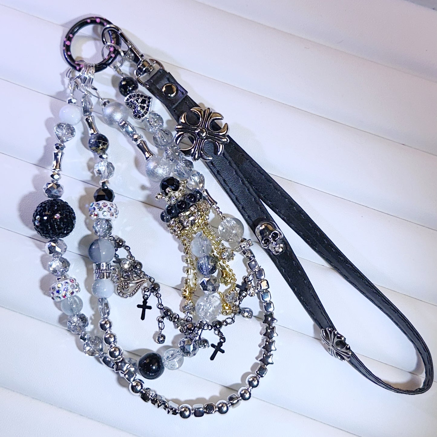 【Key Chain/Jewelry】Live Product-Silver of Shadow Mix