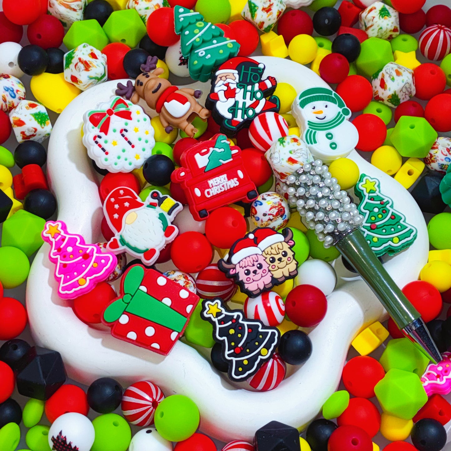 【For Pen】Live Product- Christmas Silicone Mix × Angela S