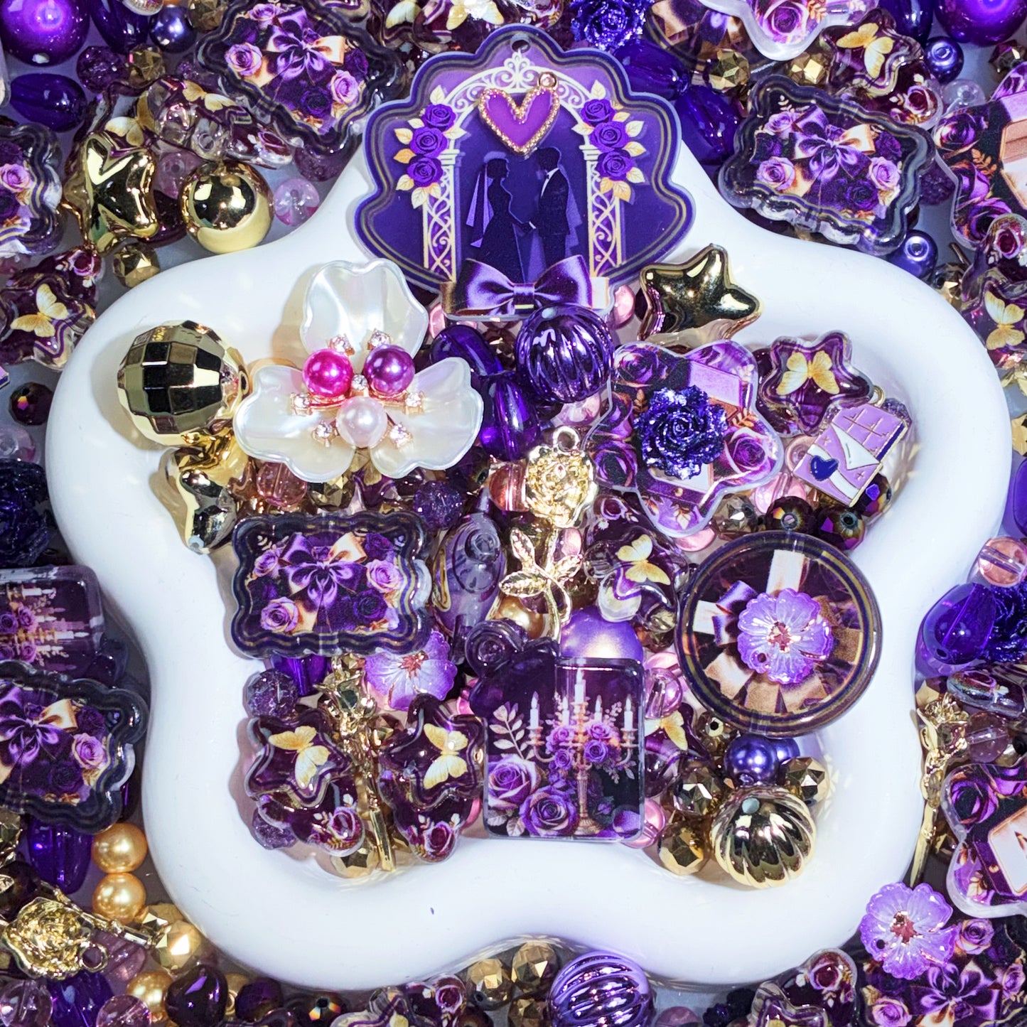 【For Jewelry/ Key Chain/Pen 】Live Product- Royal Wedding Gala Mix × SunnyTina
