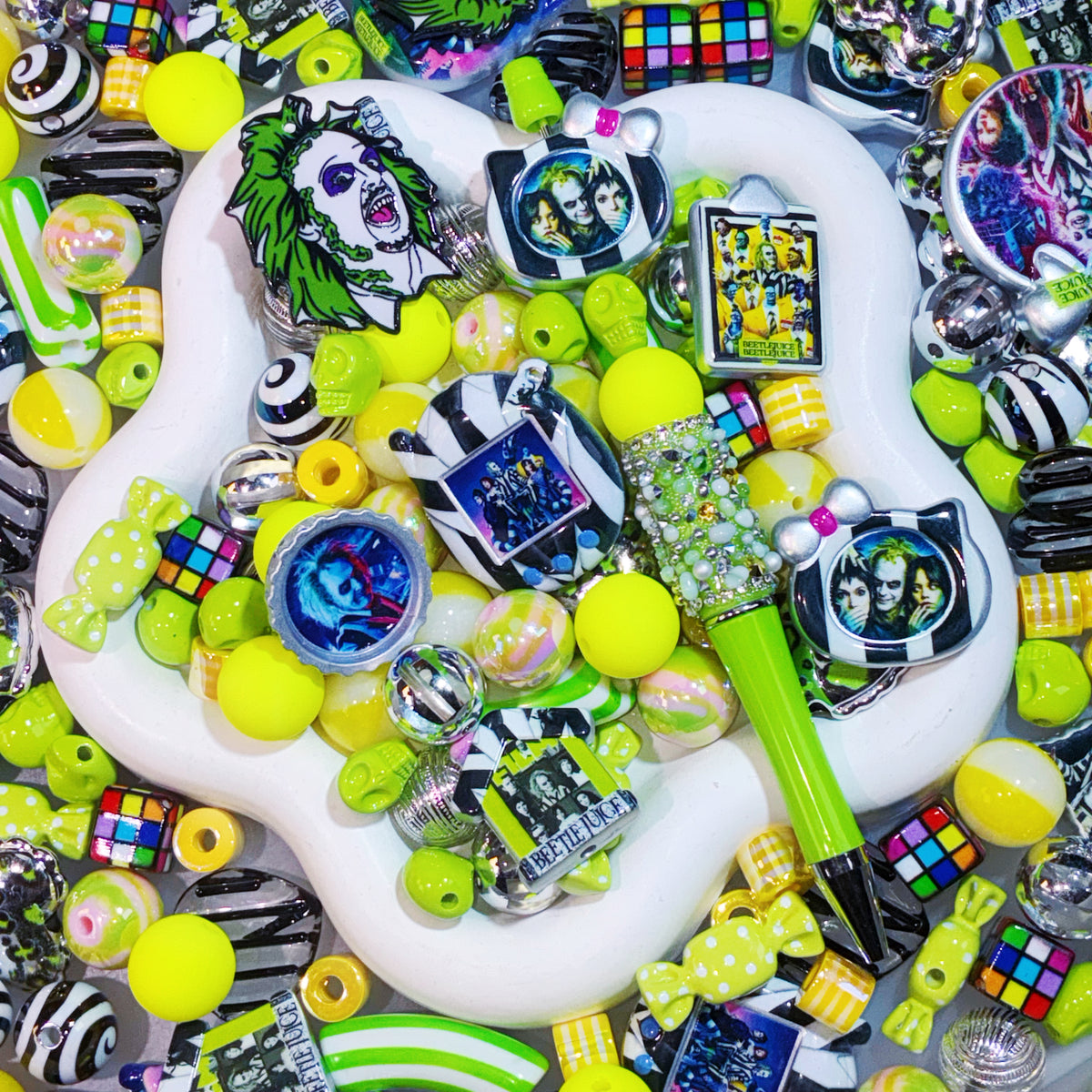 【For Key Chain/Pen】Live Product- Beetlejuice Mix