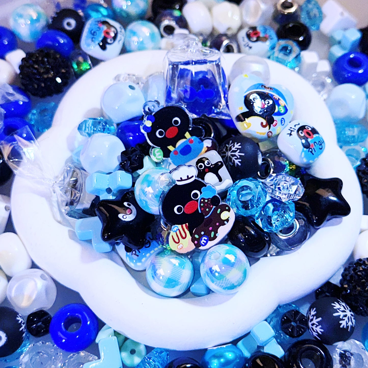 【For Pen/Key Chain】Live Product-Penguin Mix