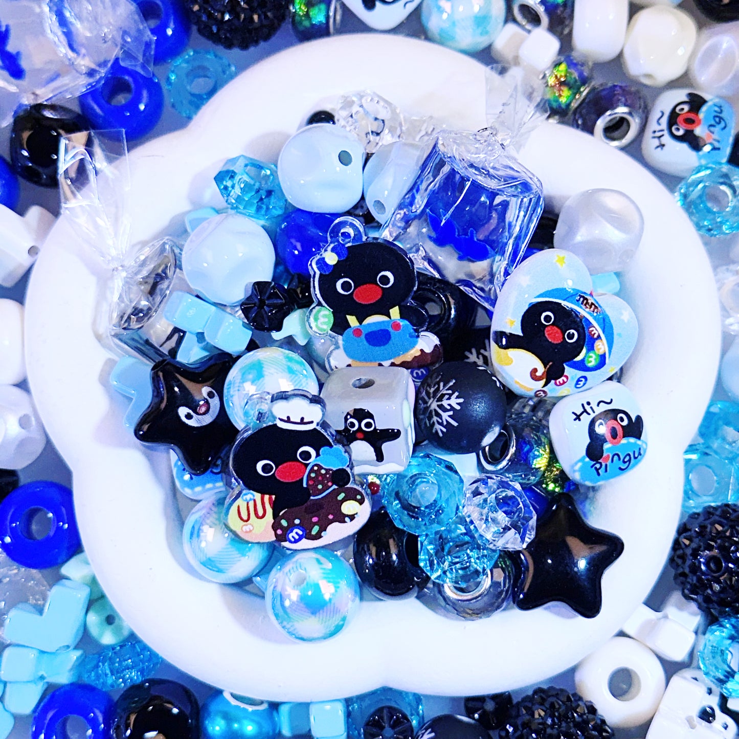 【For Pen/Key Chain】Live Product-Penguin Mix