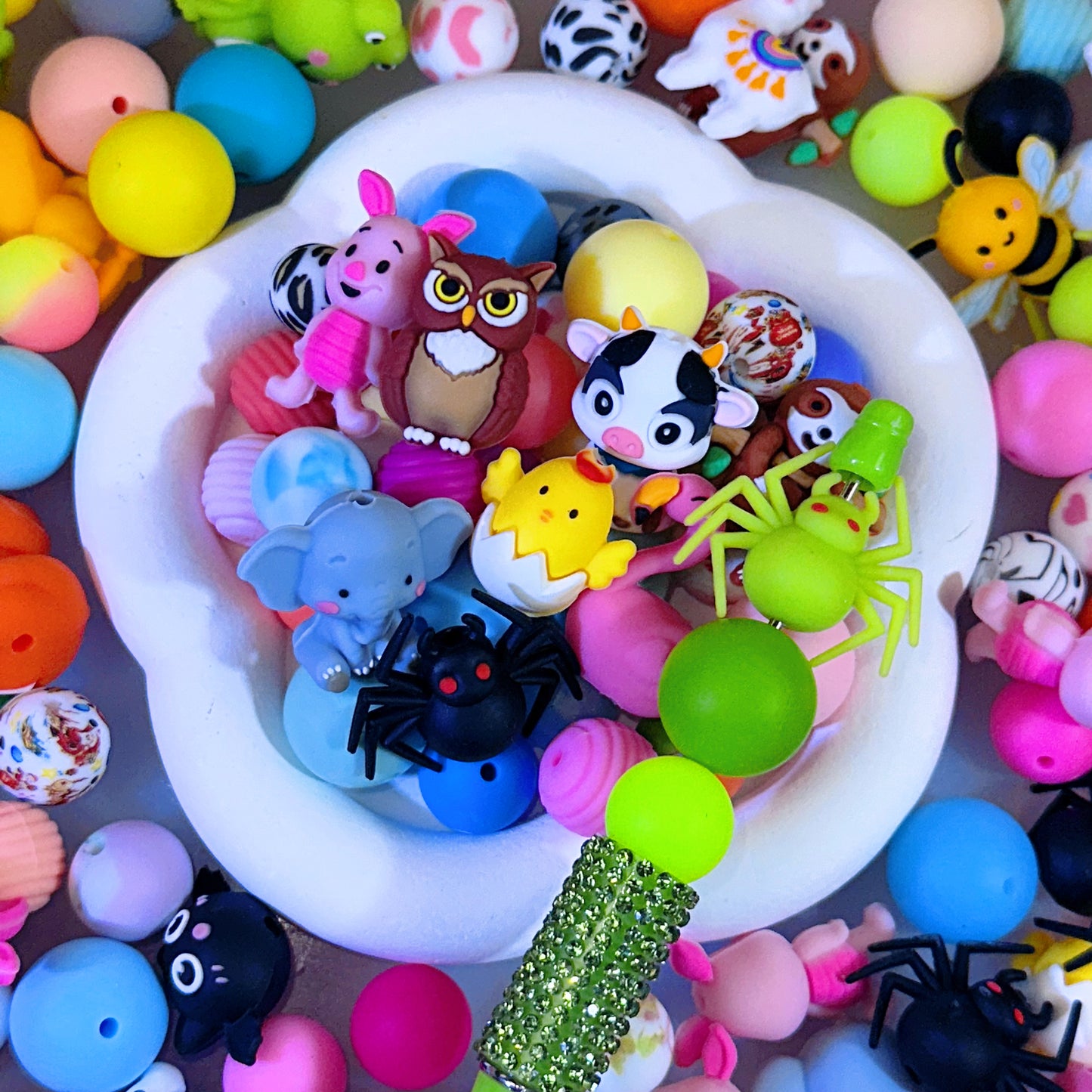 【For Pen】Live Product- Animal Silicone Mix