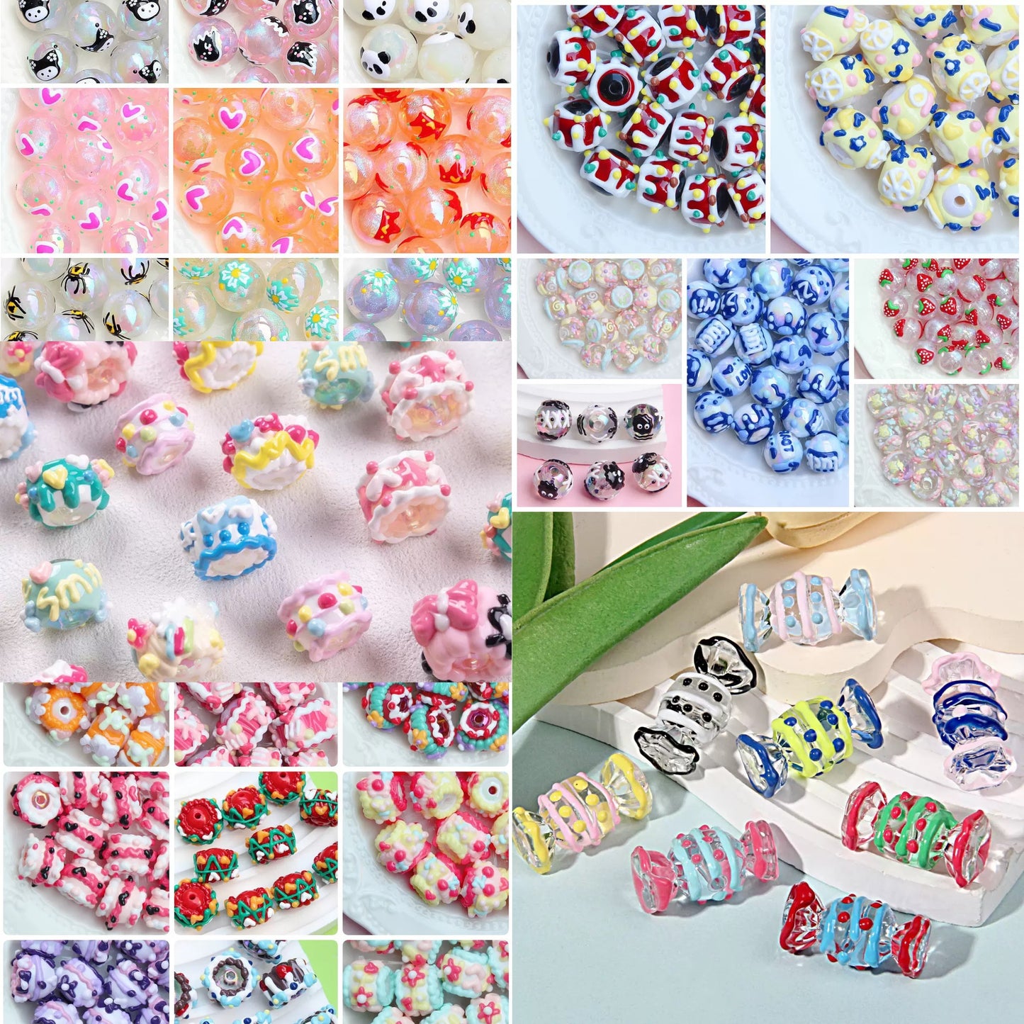 【For Pen】Live Product- Hand Painted Beads Bag