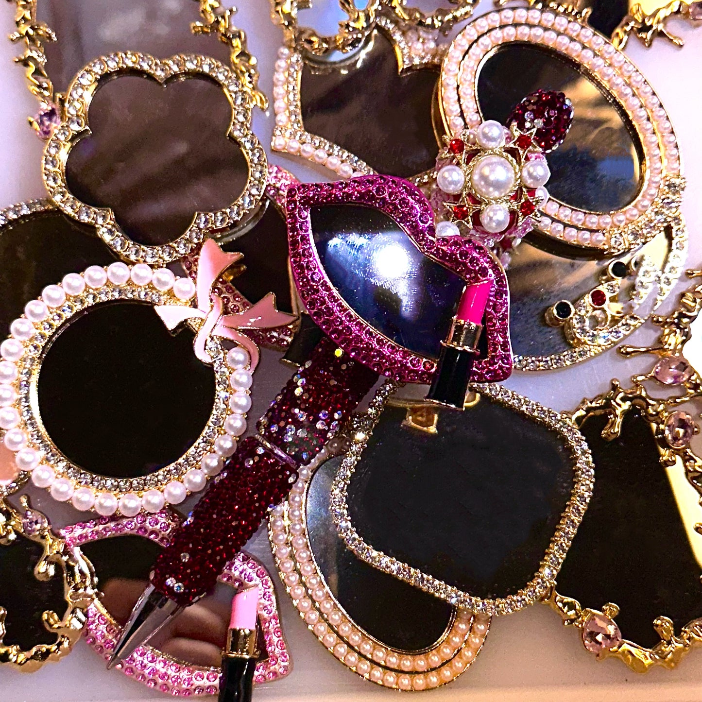 Live Product- GOLD Mirror Charm Mix