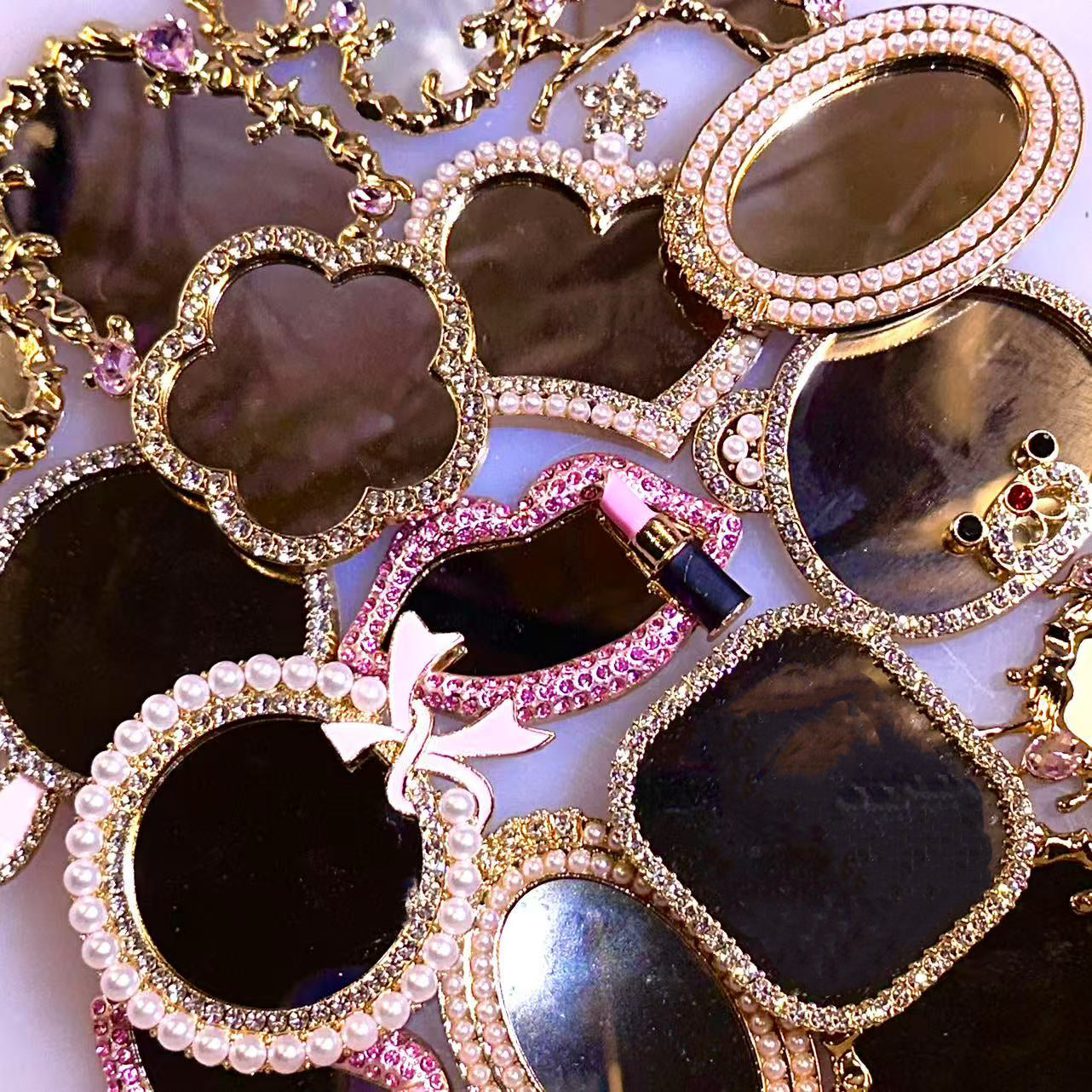Live Product- GOLD Mirror Charm Mix