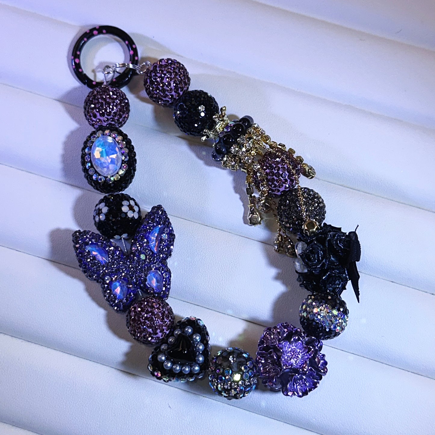 【For Pen/Key Chain】Live Product- Violet Diamond Mix