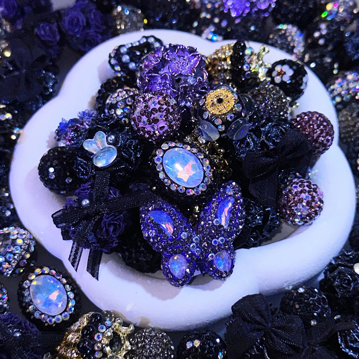【For Pen/Key Chain】Live Product- Violet Diamond Mix