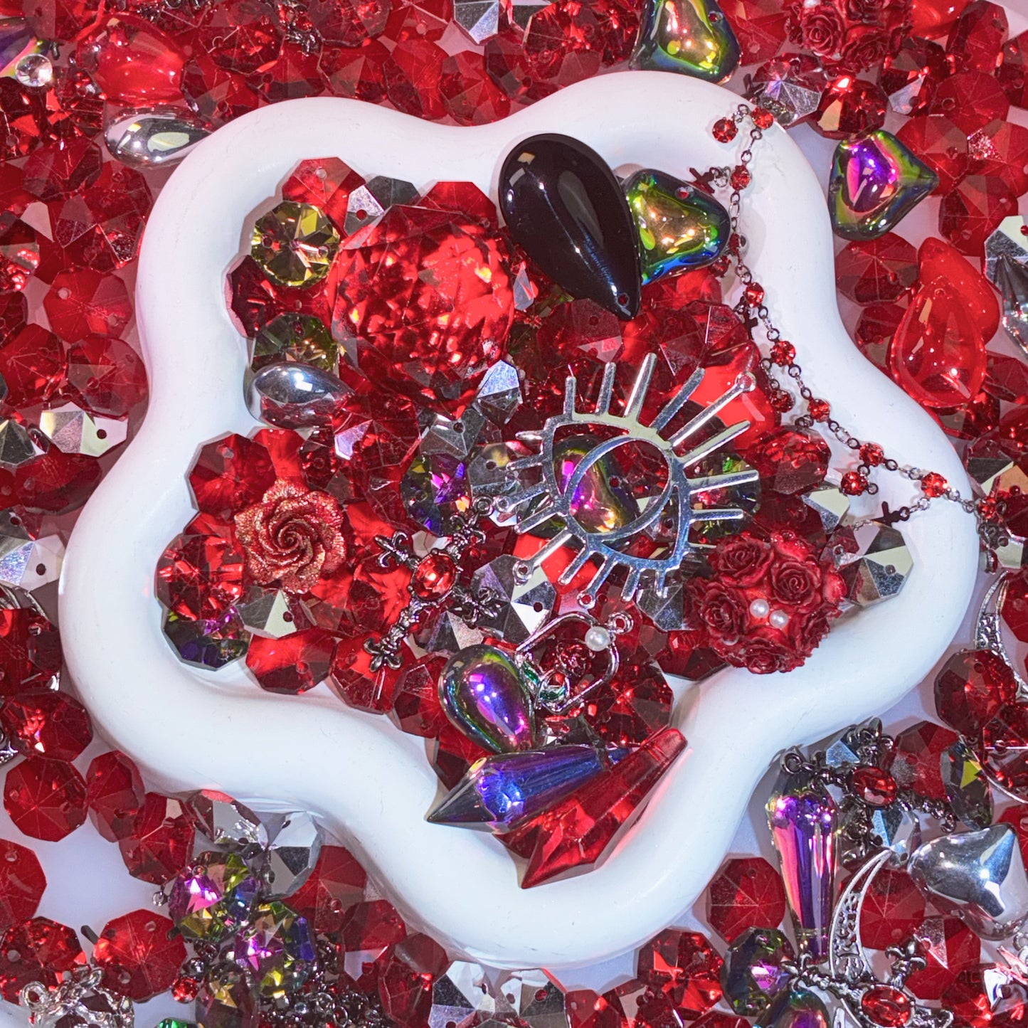 【For Sun Catcher 】Live Product- Blood Rose Sun Catcher Mix
