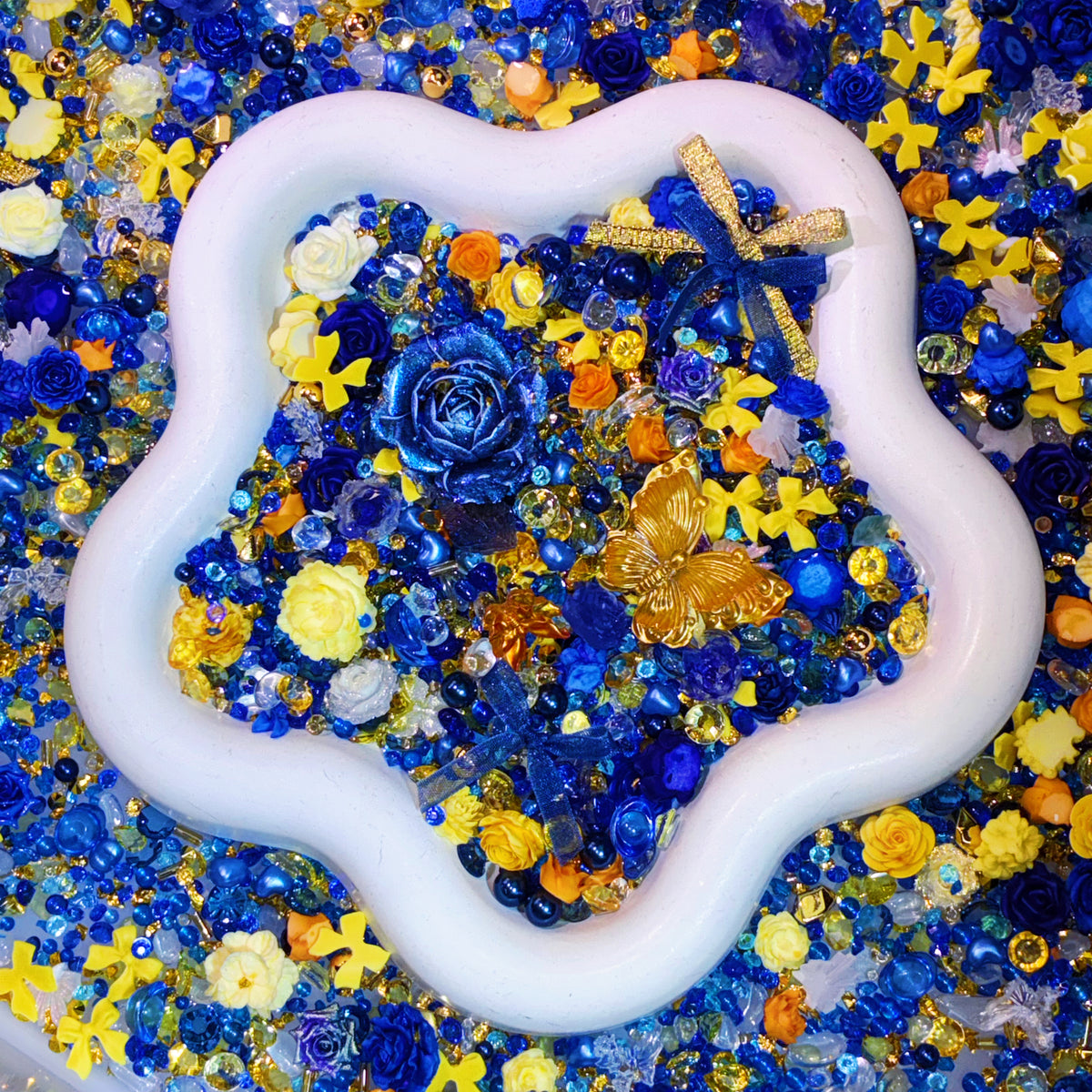 【BOGO】【For Pen Decoration/Nail/ Phone Case】Live Product- Resin Starry Night Mix