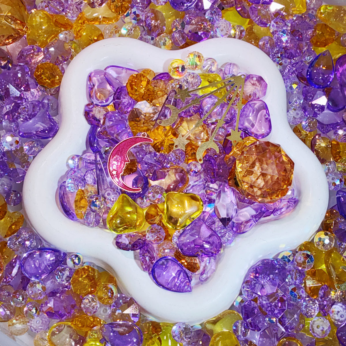 【For Sun Catcher 】Live Product- Amethyst Moon Sun Catcher Mix