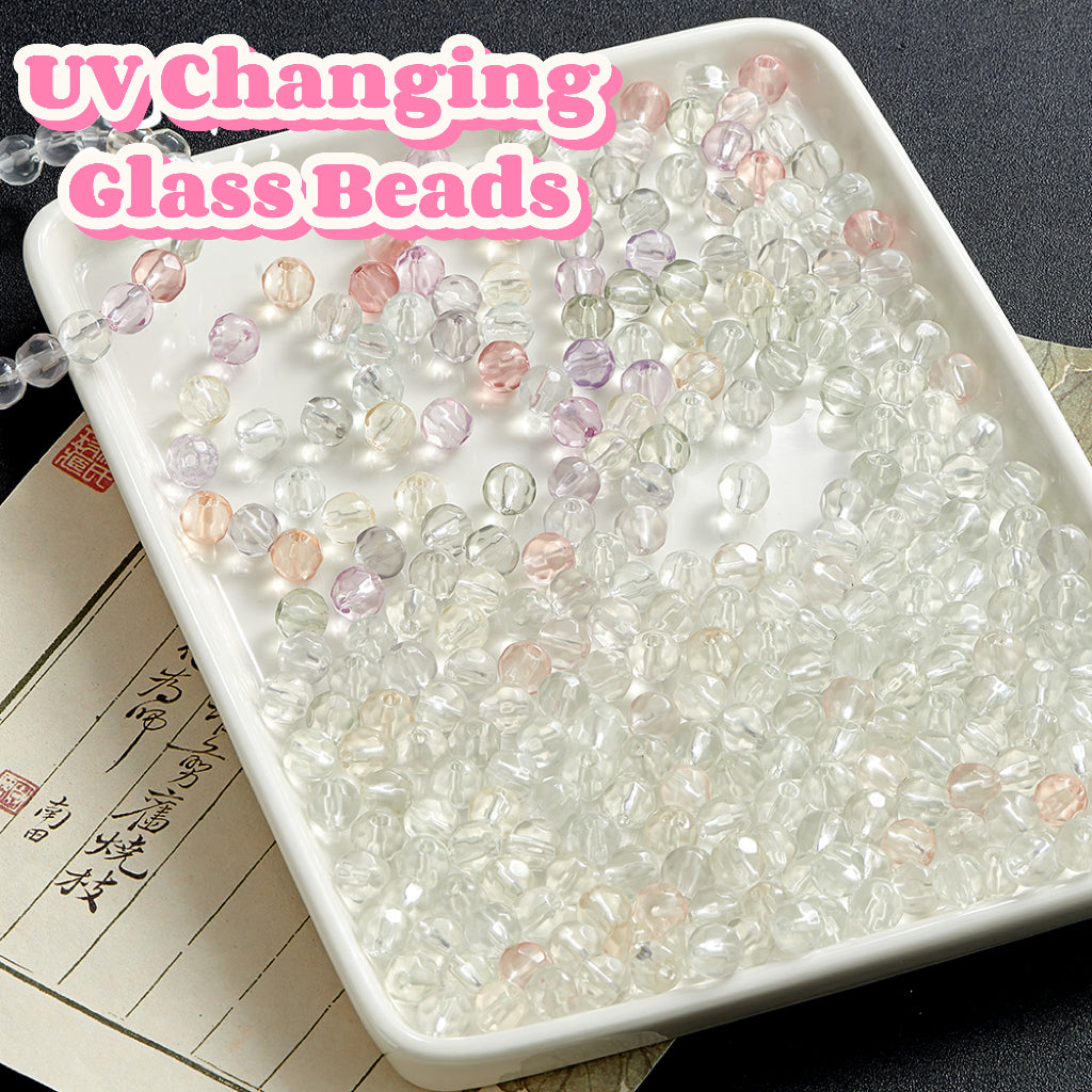 Live Product- UV Glass Beads Mix