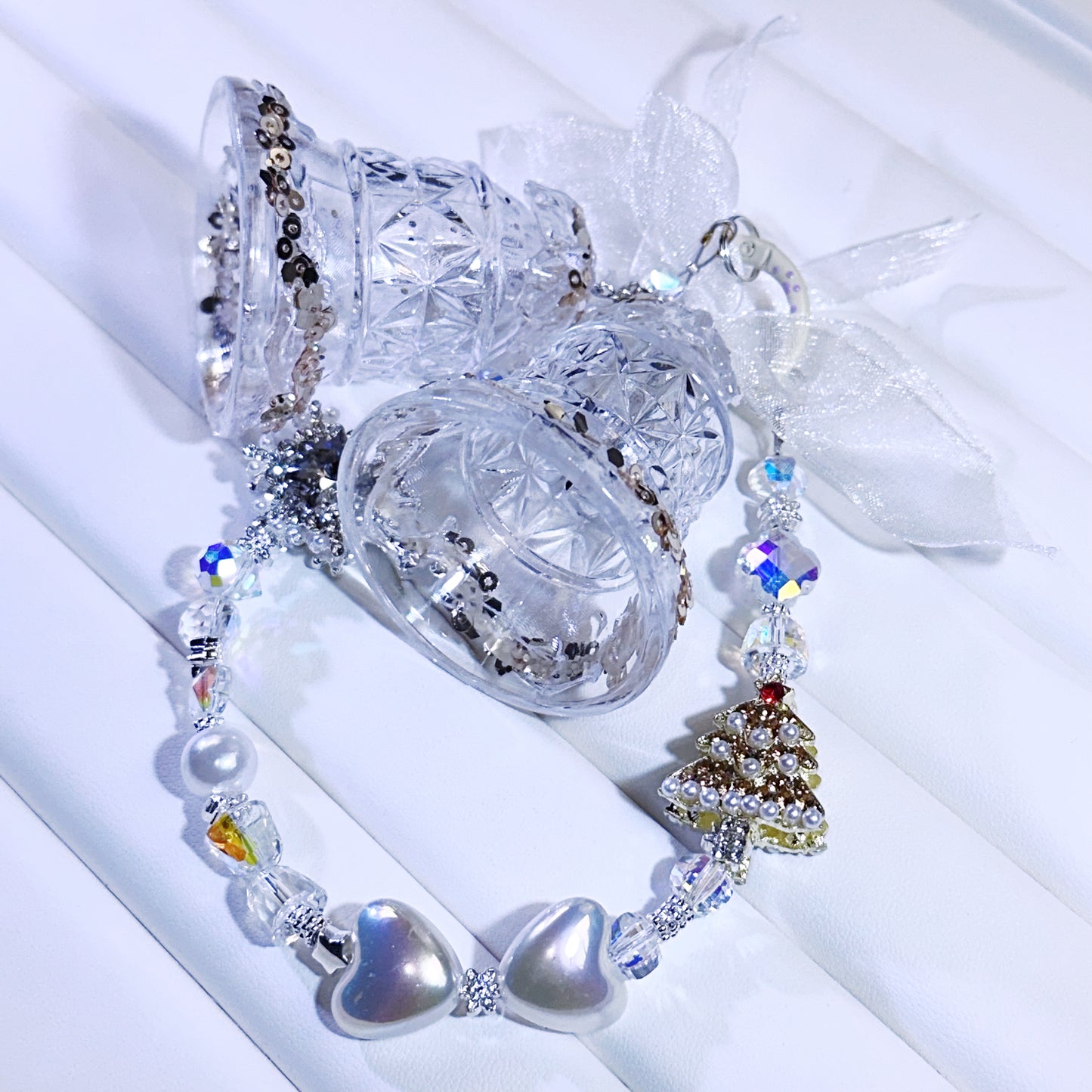 【NEW】【Key Chain/Jewelry】Live Product-White Christmas