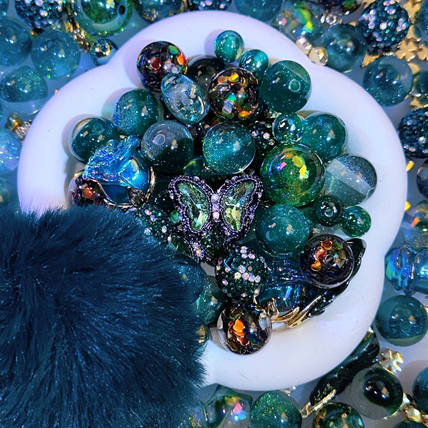 【NEW】【For Keychain】Live Product- Vintage Evergreen Mix