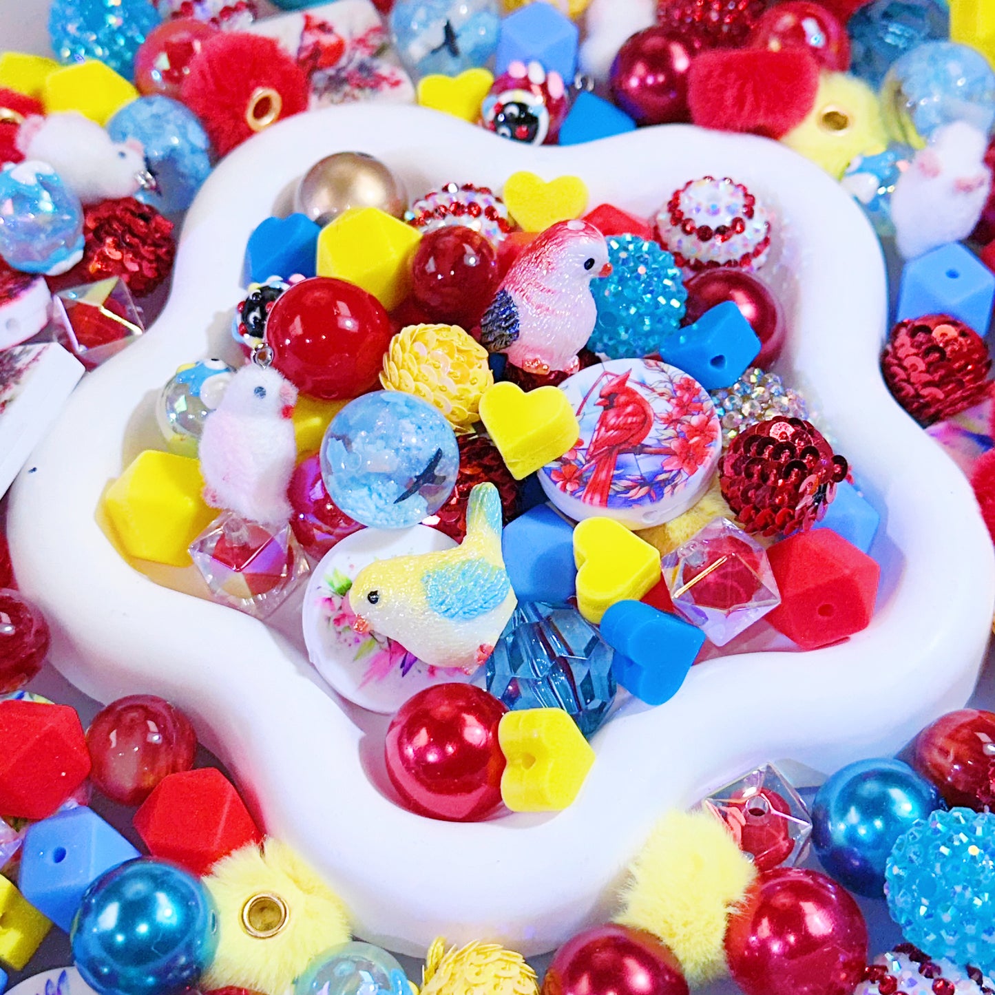 【NEW】【For Pen】Live Product- Bird Paradise Silicone& Acrylic  Mix