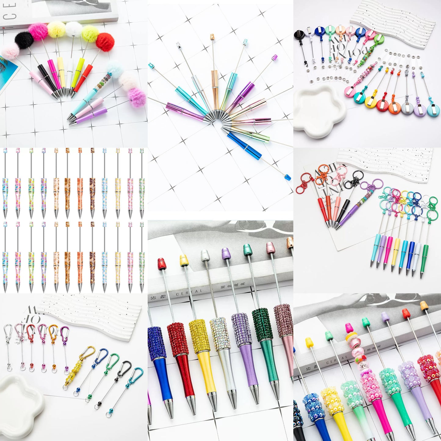 🔥Live Product- Beadable Pen/Chain/Bookmark Bag