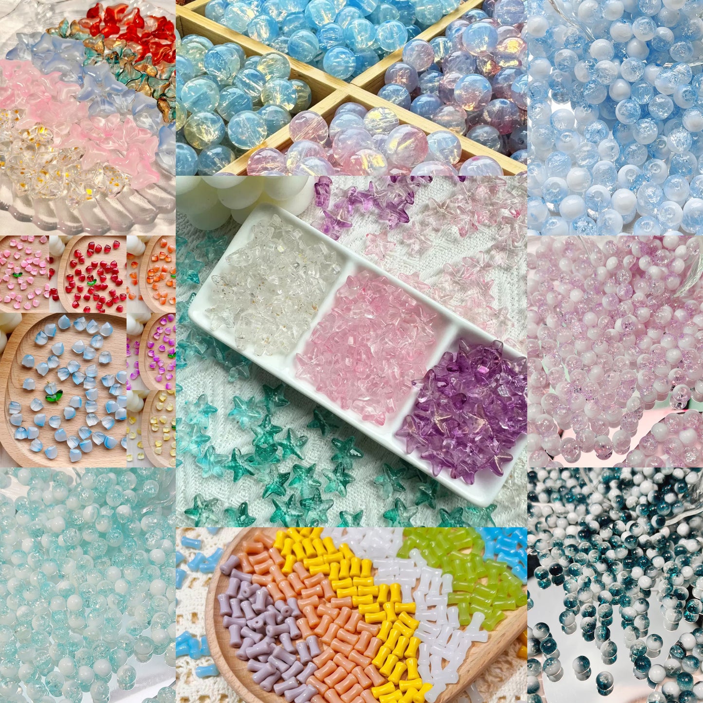 Live Product- Glass Beads Bag