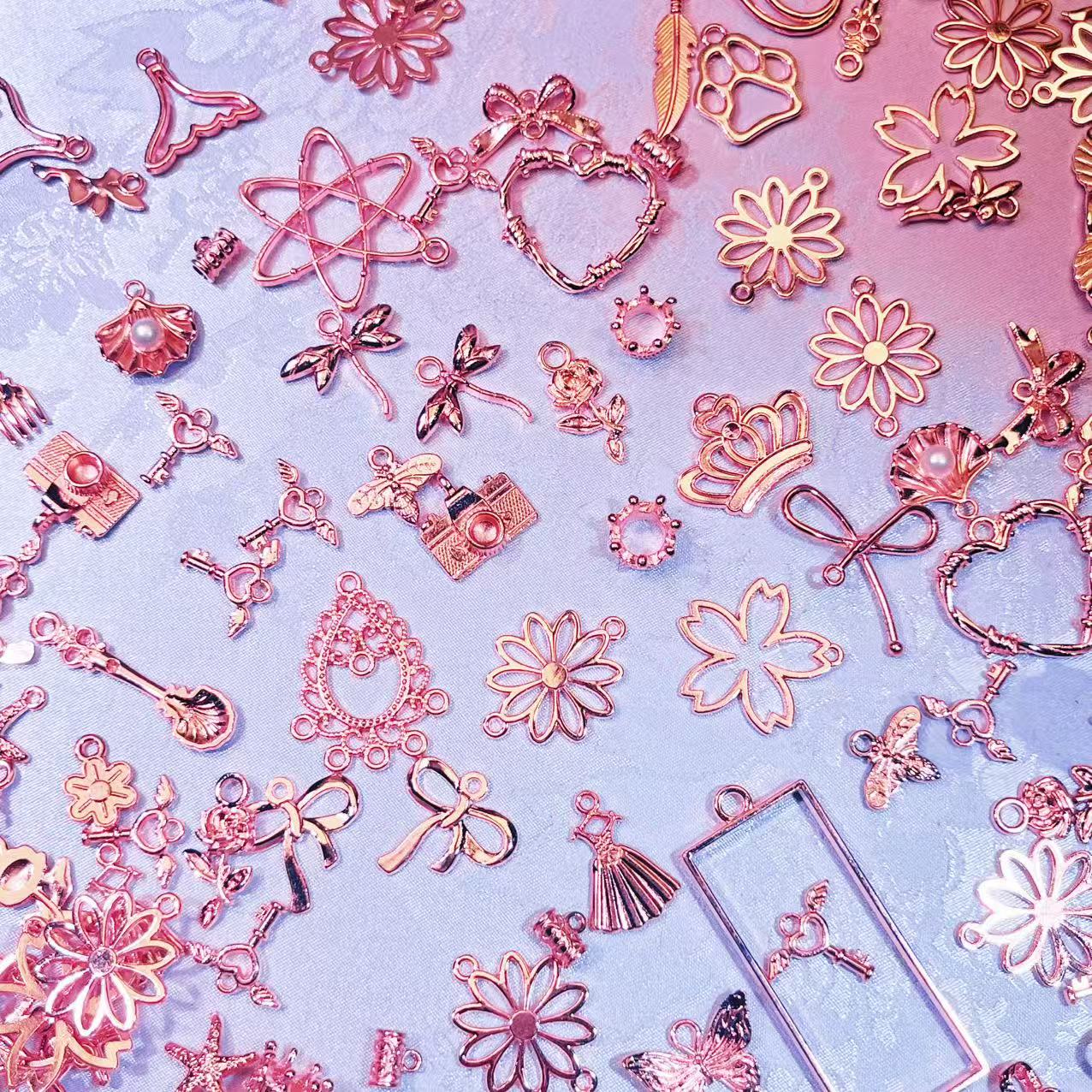 Live Product- Normal Rose Gold  Pendant Mix