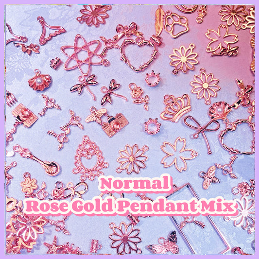 Live Product- Normal Rose Gold  Pendant Mix