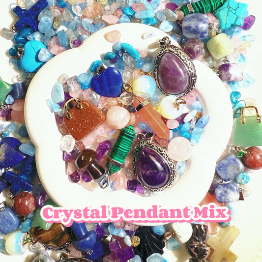 Live Product-Crystal Pendant Mix