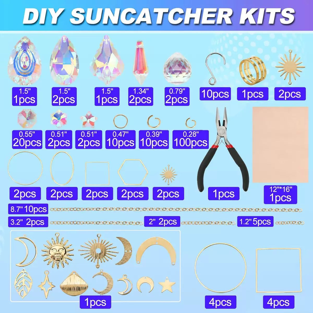 【Offline Packing】Sun catcher DIY Kit