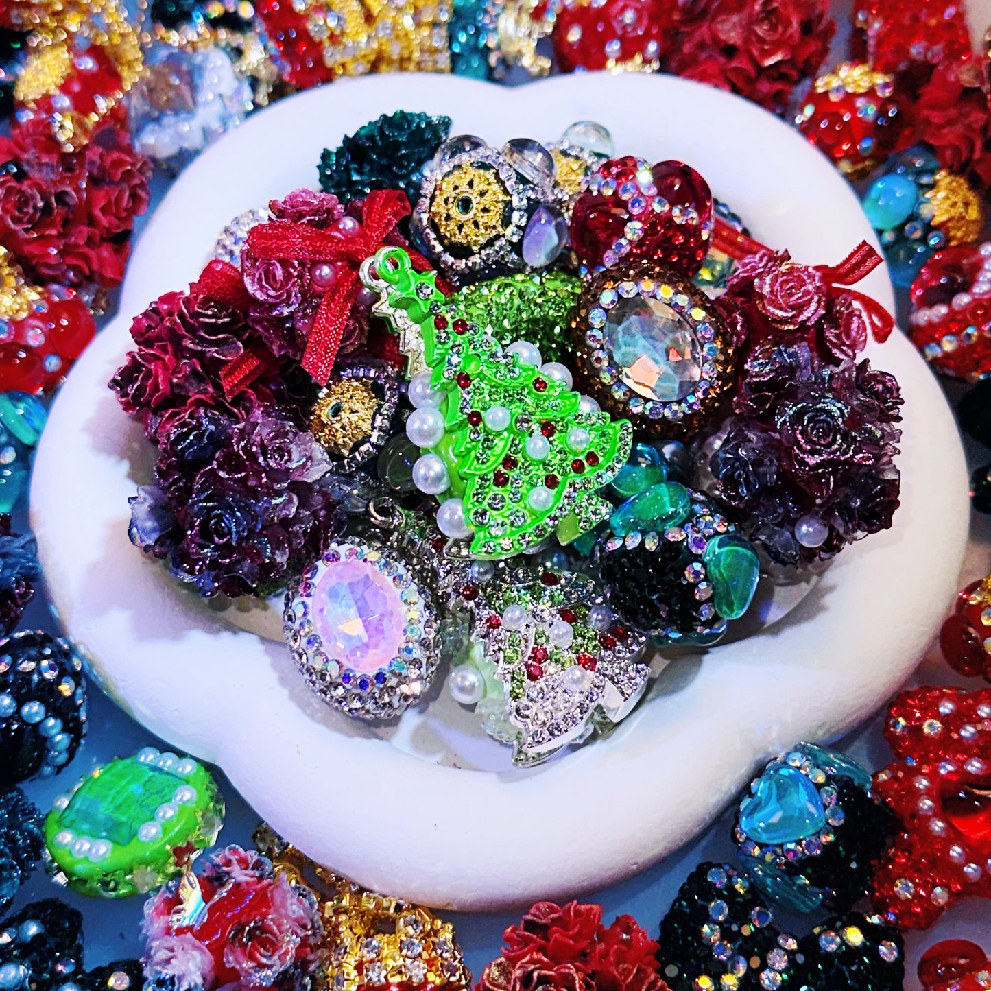 【NEW】【For Pen/Key Chain】Live Product-Christmas Diamond Mix