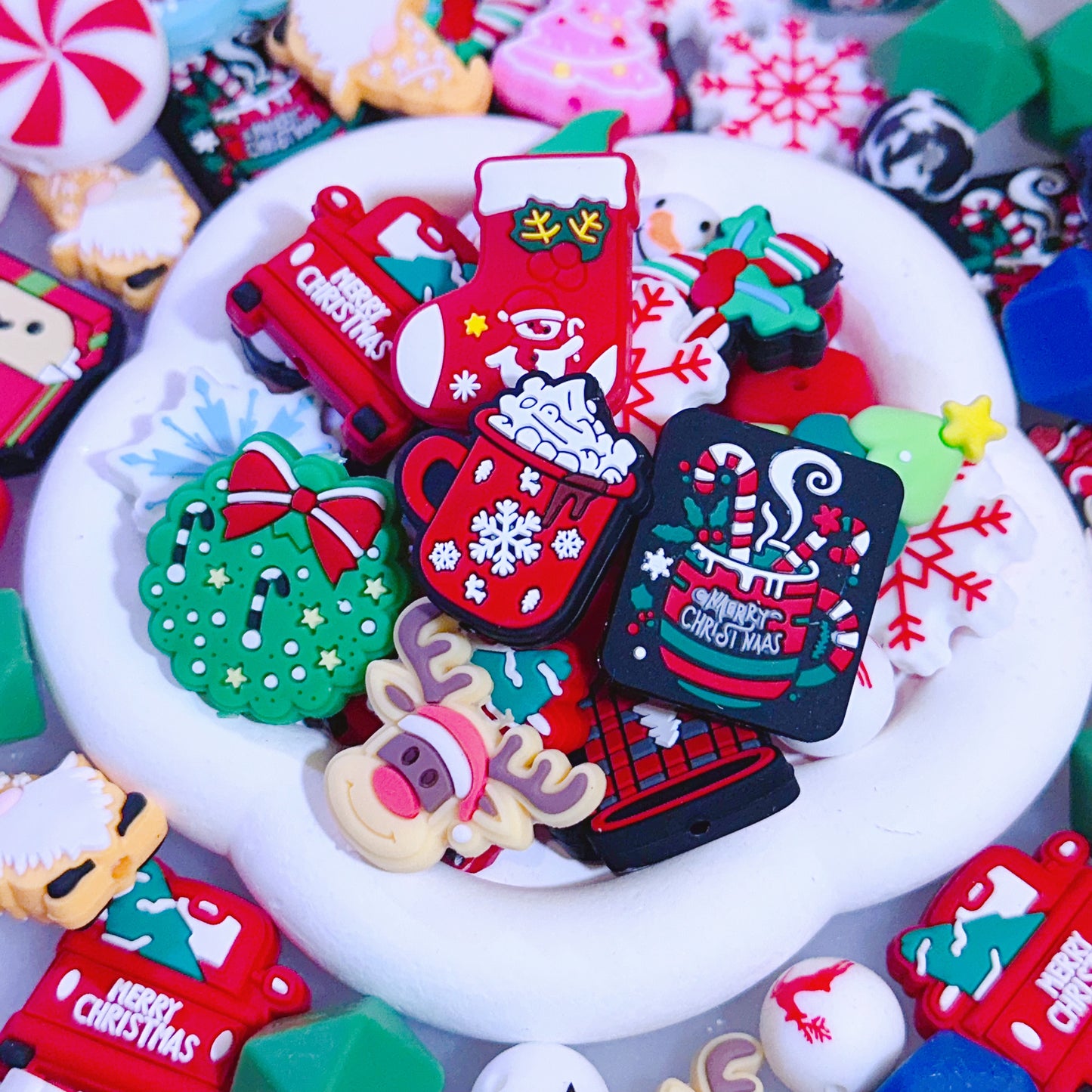 【NEW】【For Pen】Live Product- Christmas Silicone Mix