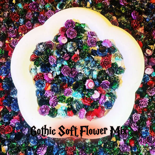 【Key Chain/Jewelry】Live Product-Gothic Soft Flower Mix