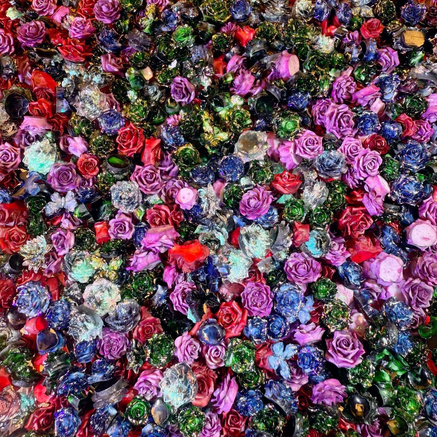 【Key Chain/Jewelry】Live Product-Gothic Soft Flower Mix