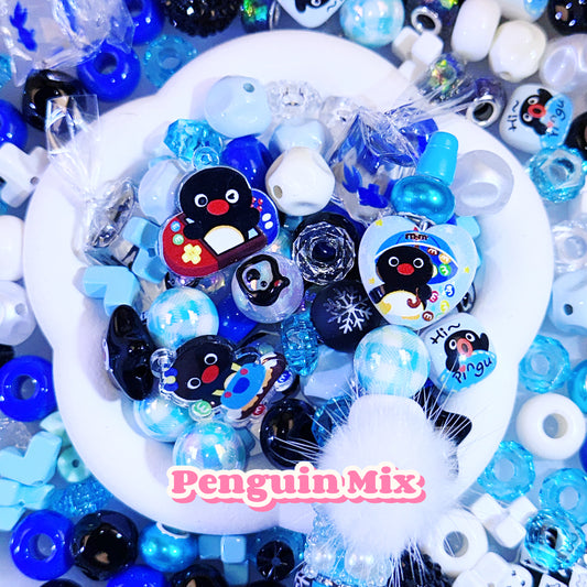 【For Pen/Key Chain】Live Product-Penguin Mix