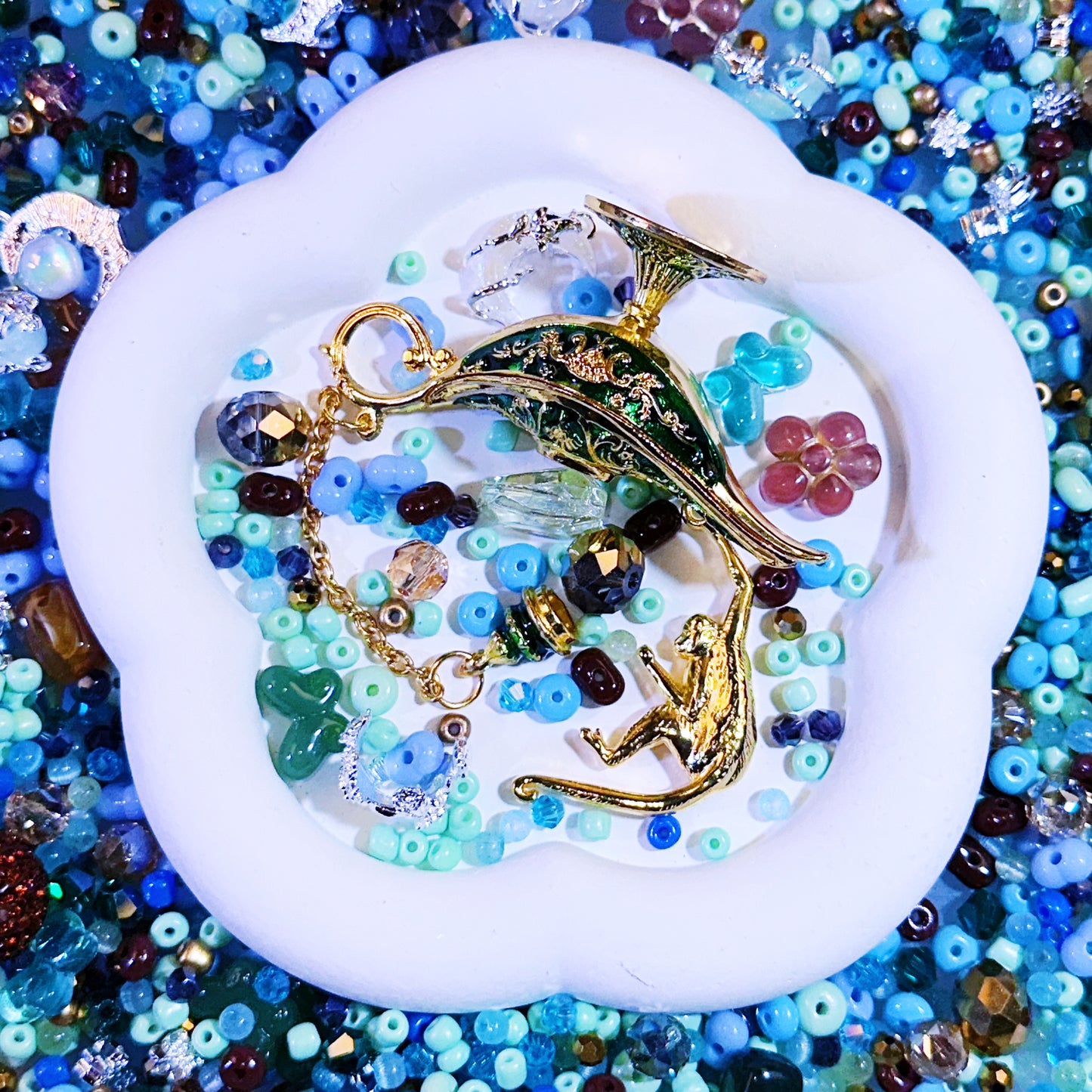 【Key Chain/Jewelry】Live Product-Golden Lamp Mix