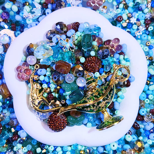 【Key Chain/Jewelry】Live Product-Golden Lamp Mix