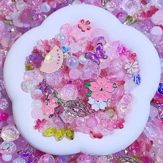 【Key Chain/Jewelry】Live Product-Sakura Blush Mix