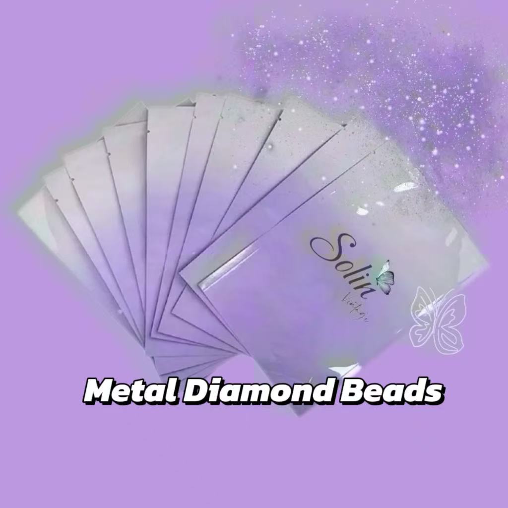 【Blind Bag】【For Pen】Live Product- Metal Diamond Beads