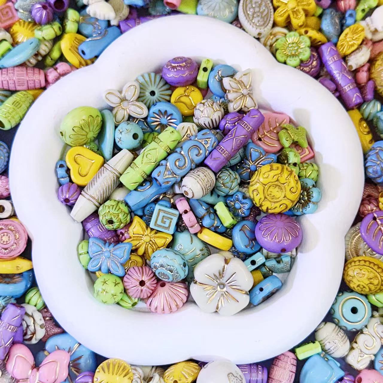 【For Jewelry/Key Chain 】Live Product-Carnival of  Baroque Mix