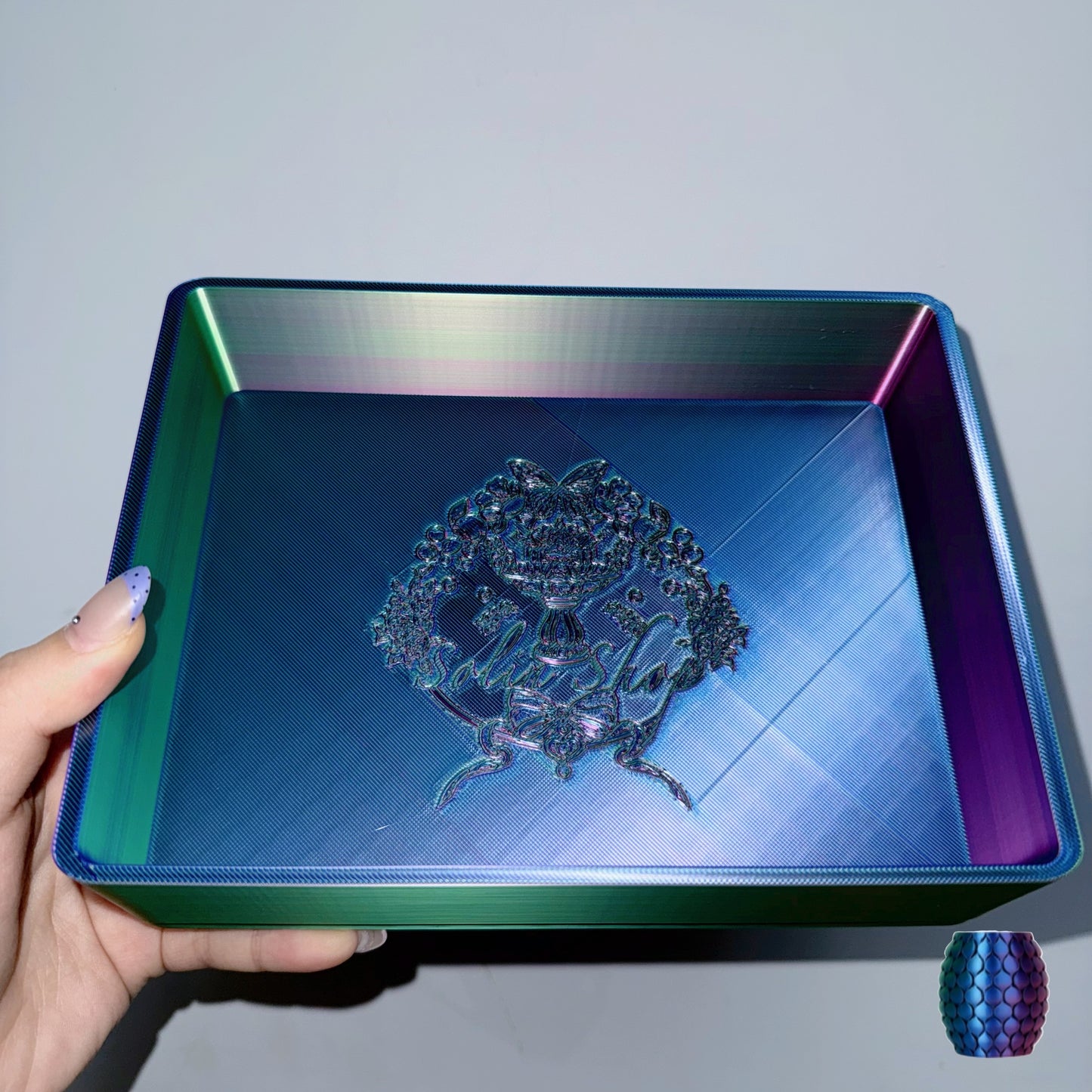 【💎Solinshop Exclusive】 Solinshop Exclusive Tray( 20*15*5cm）