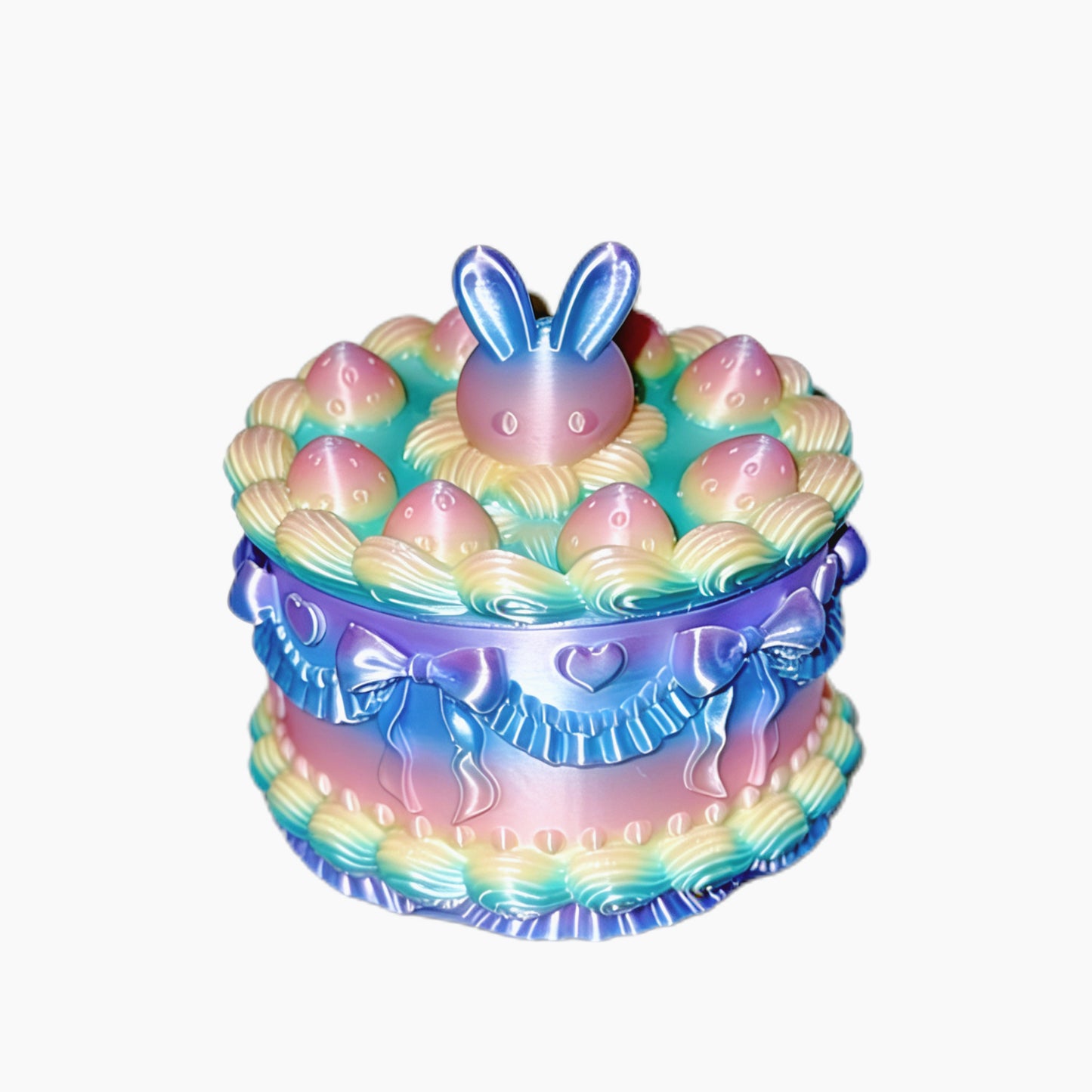 【💎Solinshop Exclusive】 Solinshop Exclusive Birthday Cake Storage Box（12×12×12cm）