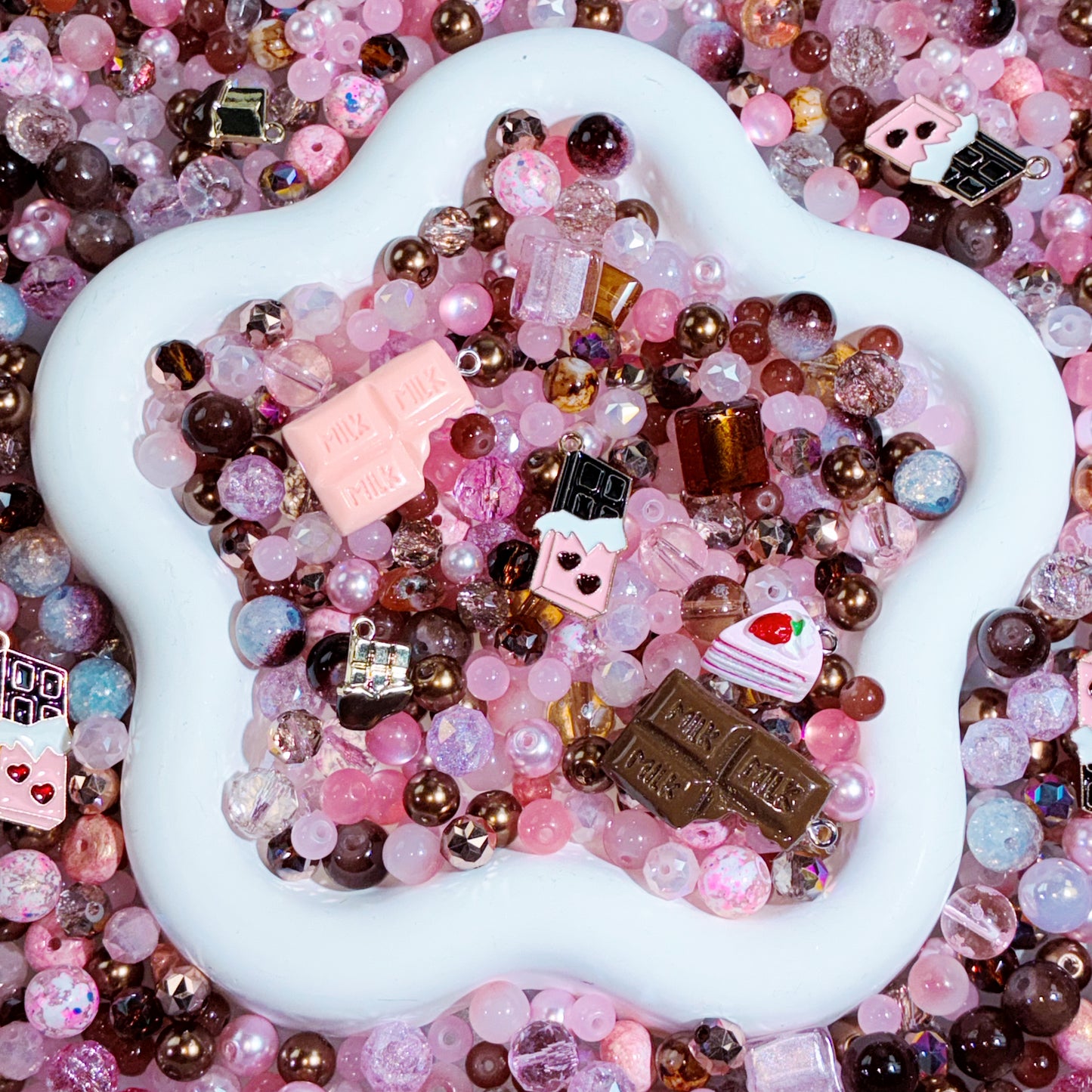 【For Jewelry 】Live Product-Straw Choco Mix