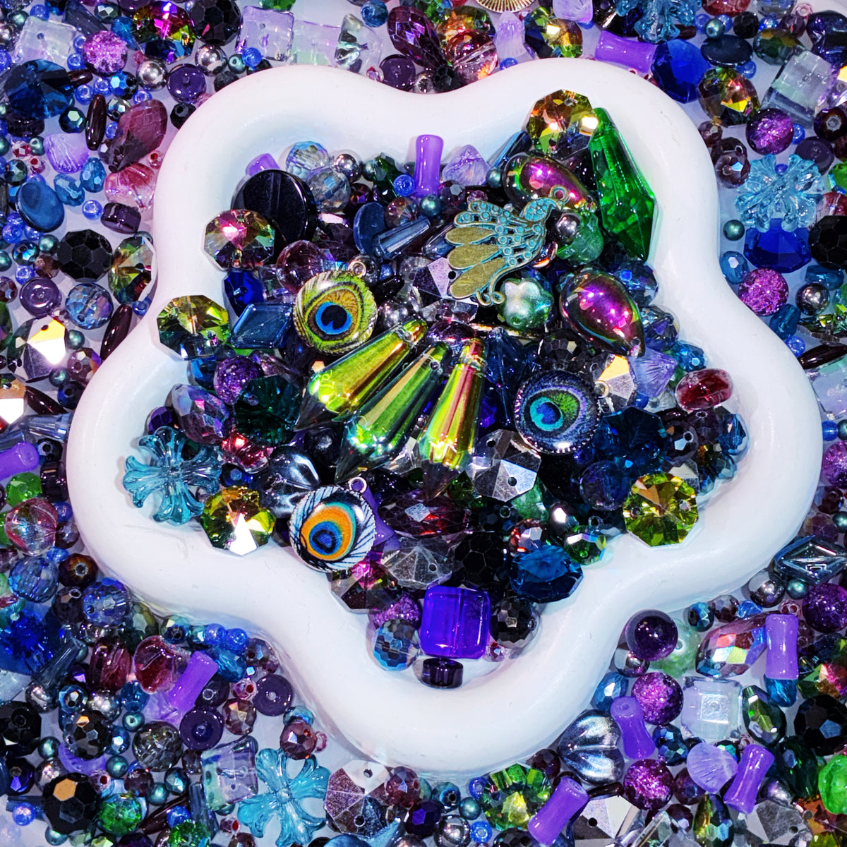 【For Sun Catcher 】Live Product- Peacock Glow Mix  x  Brin
