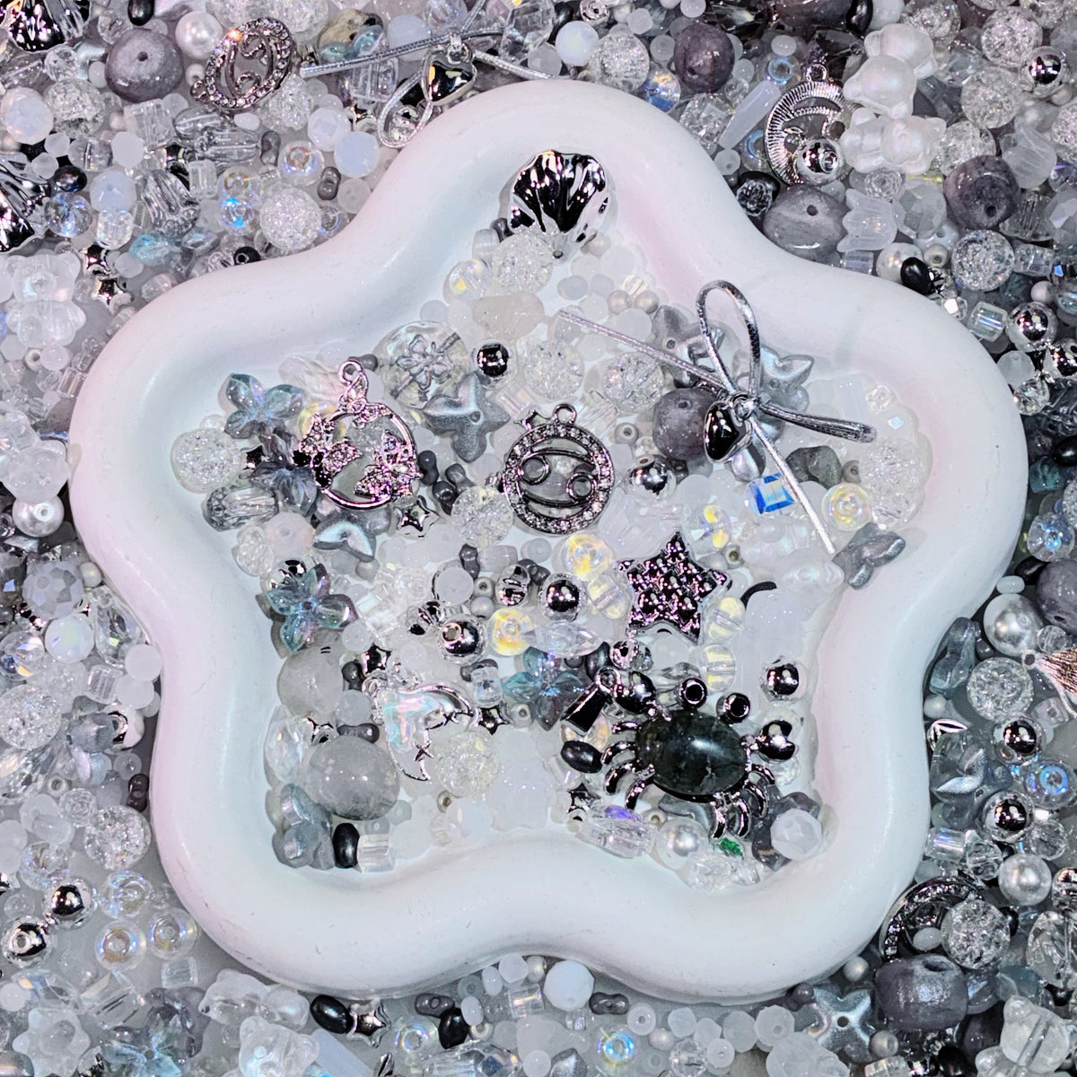【For Jewelry/Key Chain】Live Product-Zodiac Cancer Mix