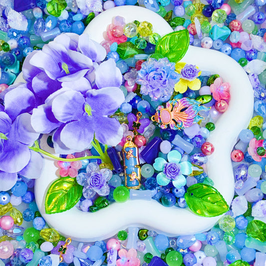 【For Jewelry/ Key Chain 】Live Product-Hydrangea Mix ×  Jaiden